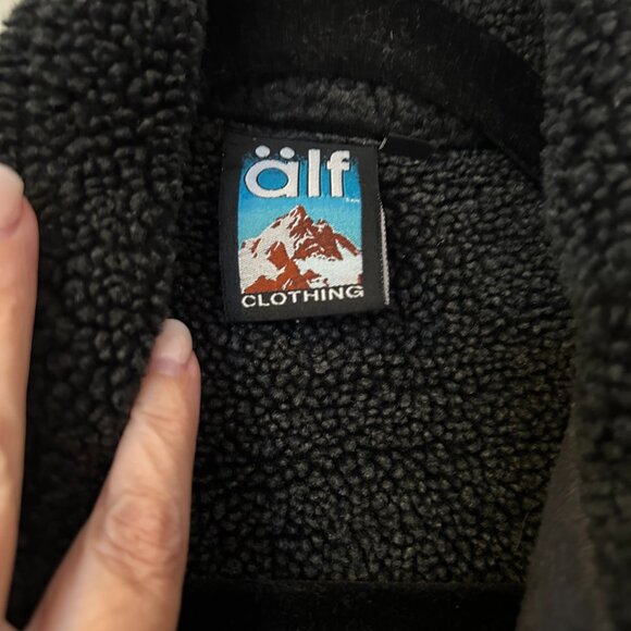 Mens RARE/VINTAGE Alf by KUHL-80s Shearling Jacket Size XL (Made in Canada) - Picture 8 of 13